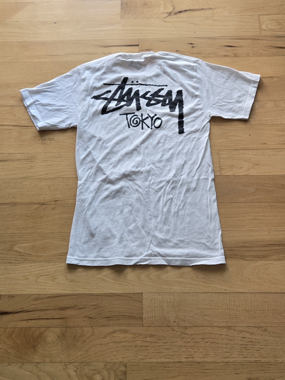 Stüssy Tokyo White Logo T‑Shirt for Men - Picture 6 of 9